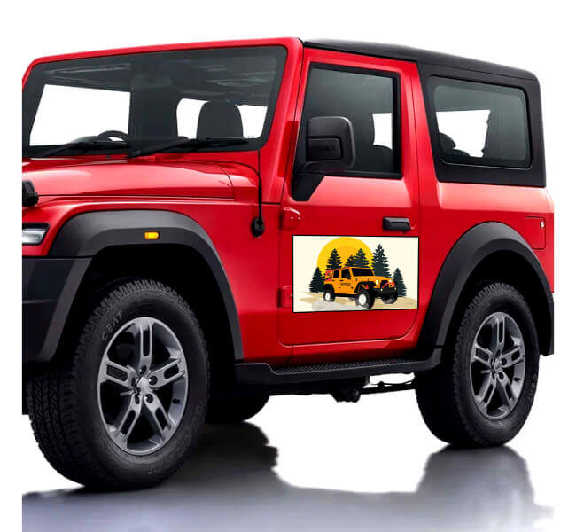 Custom Vinyl Jeep Decals 4