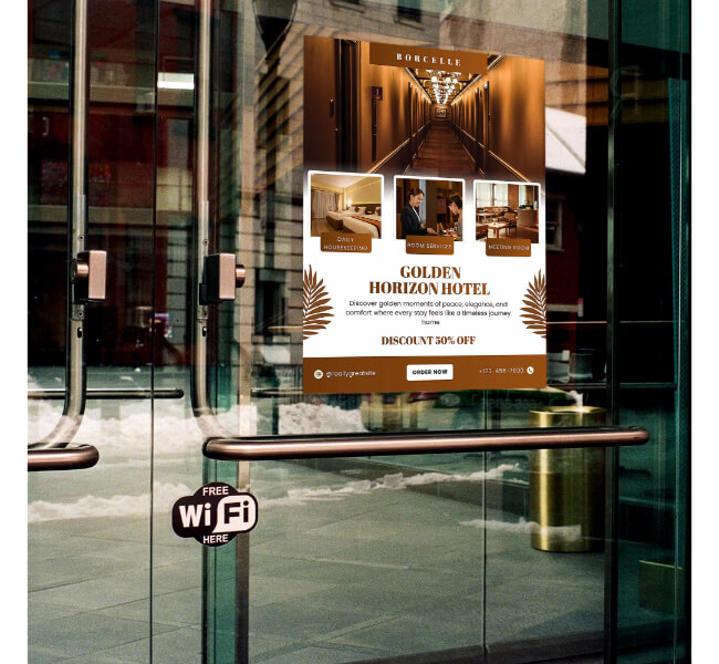 Custom Vinyl Door Decals 3