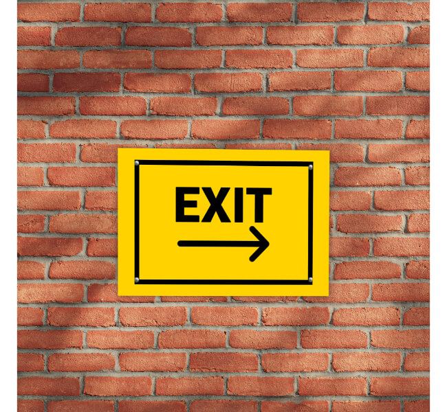 Custom Directional Arrow Signs 1