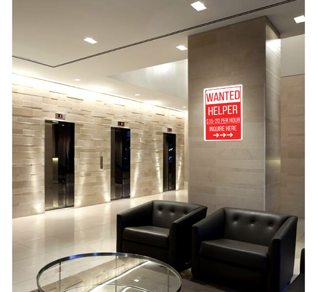 Custom Lobby Signs 1