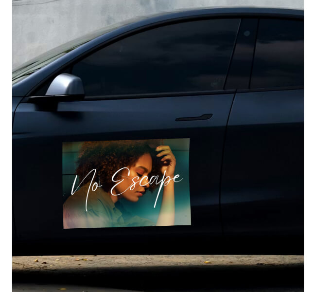 Custom Magnetic Car Signs 1