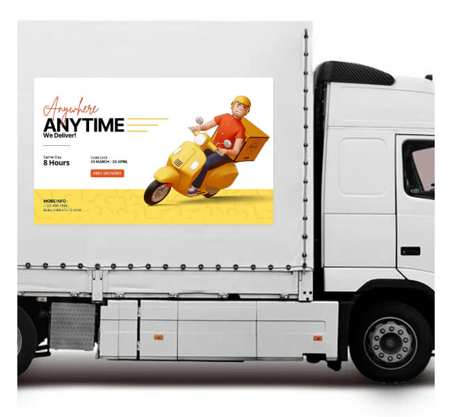  Custom Magnetic Truck Door Signs 3