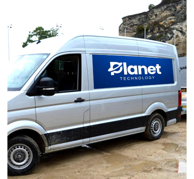 Custom Magnetic Van Signs 2