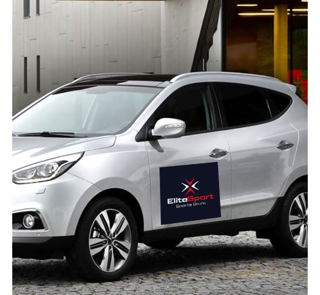 Custom Magnetic Vehicle Door Signs 1