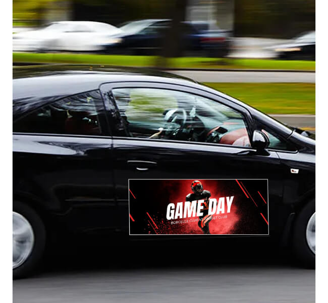 Custom Magnetic Vehicle Door Signs 2