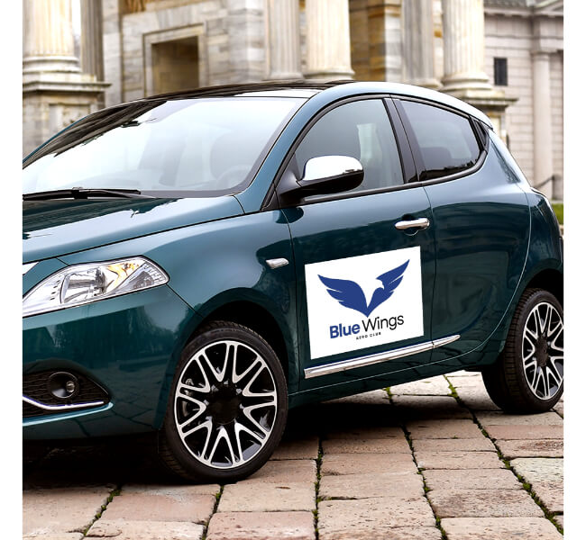 Custom Magnetic Vehicle Door Signs 3