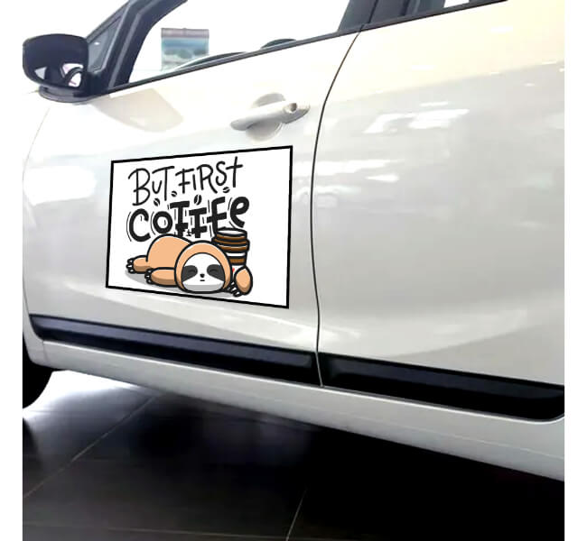 Custom Magnetic Vehicle Signs 2