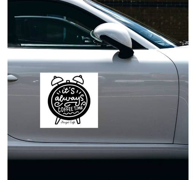 Custom Magnetic Vehicle Signs 3