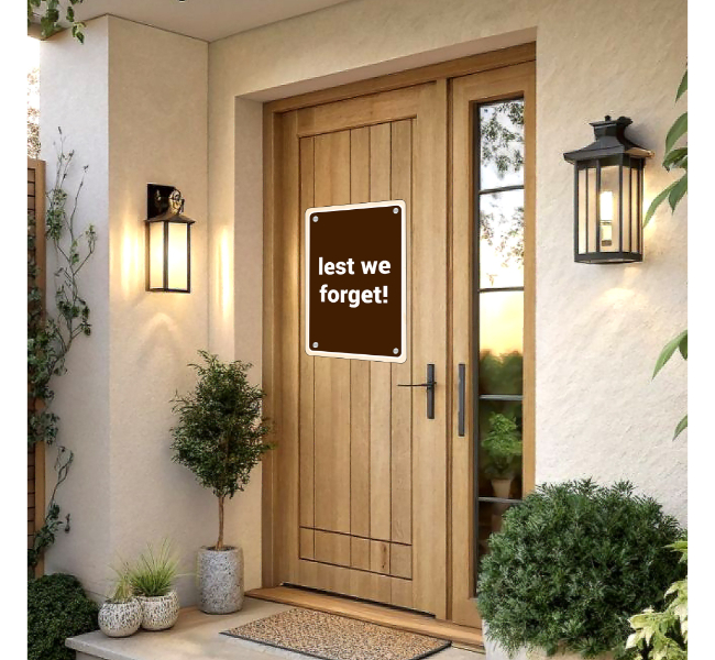 Custom Metal Door Signs 2