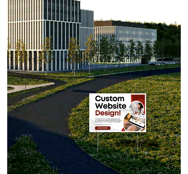 Custom Business Yard Signs 1