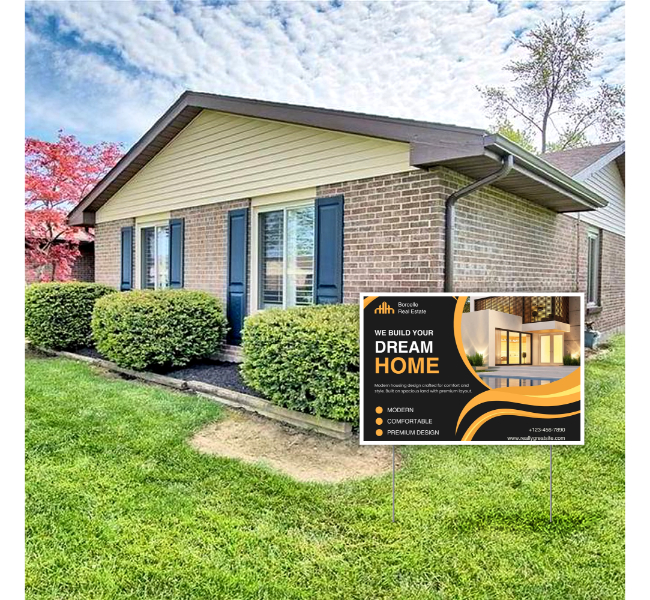 Custom Corrugated Plastic Yard Signs 3