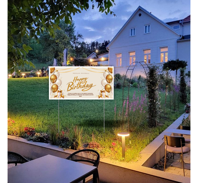 Custom Happy Birthday Yard Signs 2