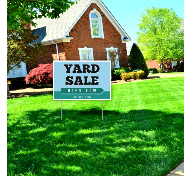 Custom Yard Sale Signs 3