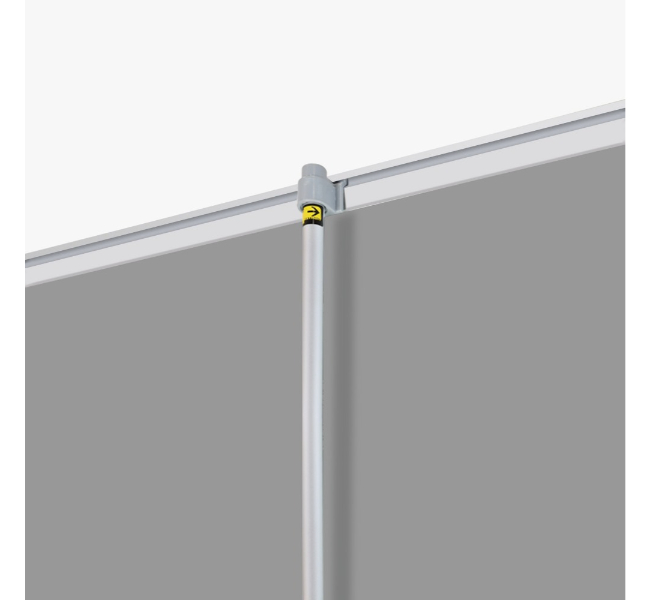 High-quality single-screen roll-up banner stand for marketing and trade shows