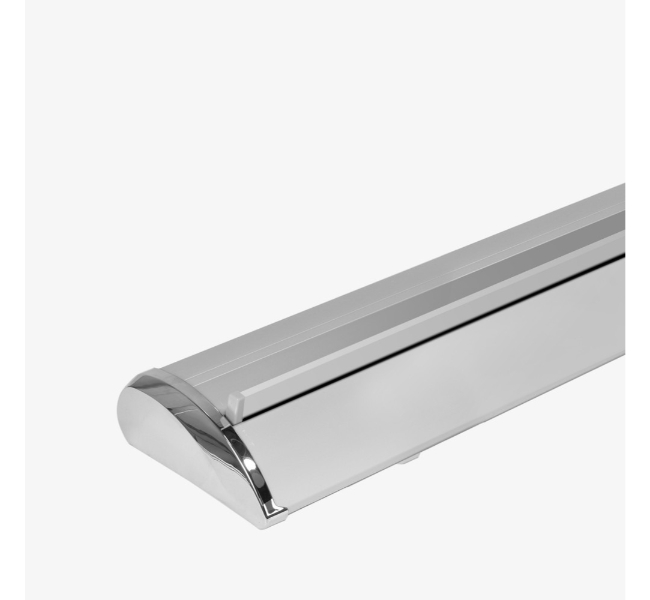 High-quality single-screen roll-up banner stand for marketing and trade shows