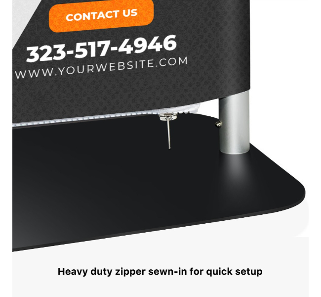 Ez tension fabric displays - Premium printing and custom designs for businesses and events.