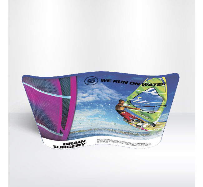 Ez tube backdrop curve - Premium printing and custom designs for businesses and events.