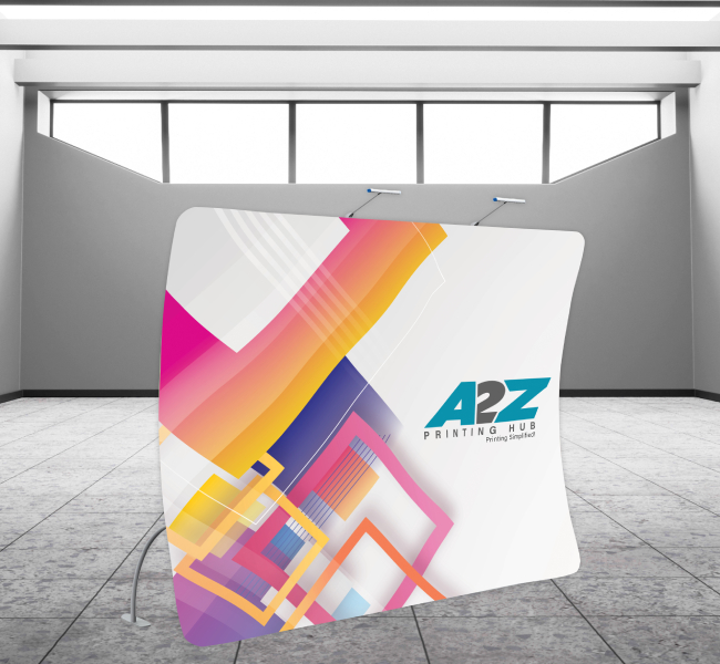 Ez Tube Backdrop U Shape 3 - High-quality printing product from A2Z Printing Hub.