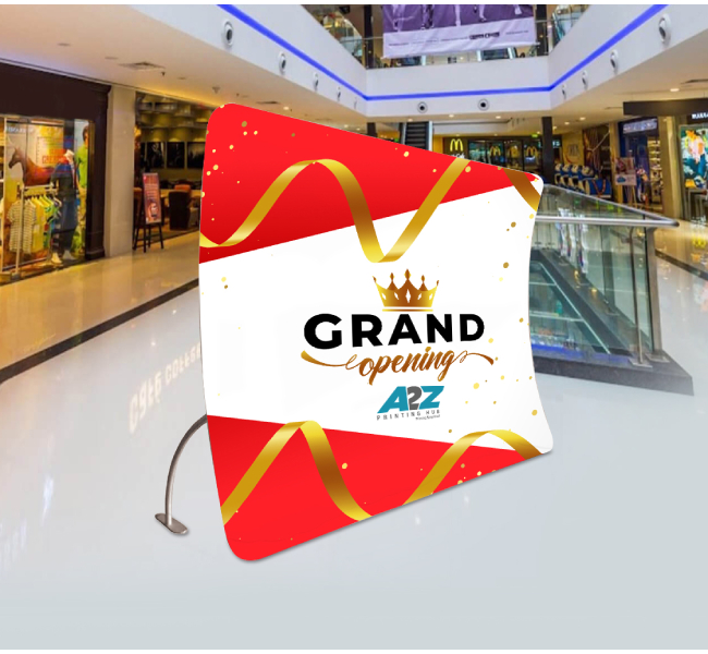 Ez Tube Backdrop U Shape 4 - High-quality printing product from A2Z Printing Hub.