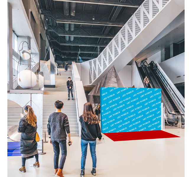 Fabric Pop-Up Display Straight - 3 | Durable and Elegant Design