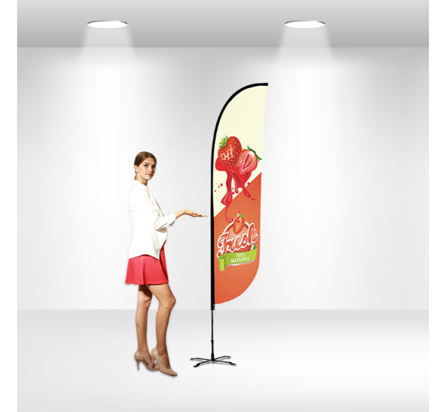 Feather Flag - 2 | Durable Outdoor Advertising Flags