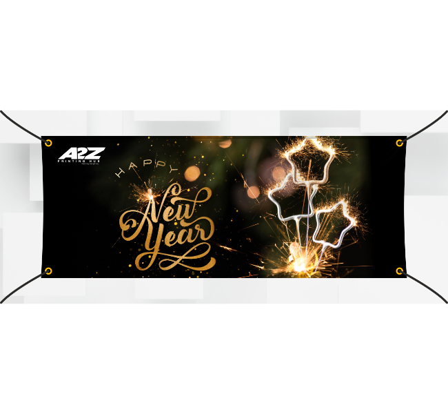 New year banners - Premium printing and custom designs for businesses and events.
