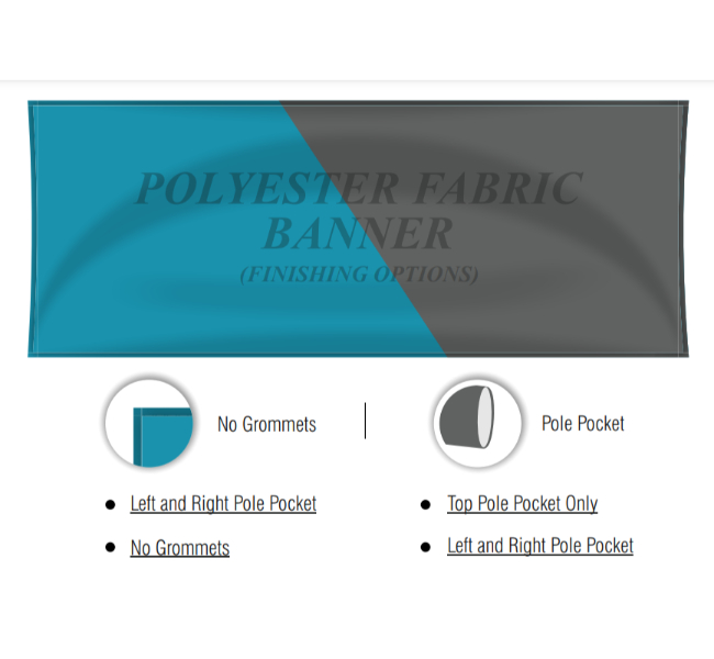Polester fabric banners - Premium printing and custom designs for businesses and events.