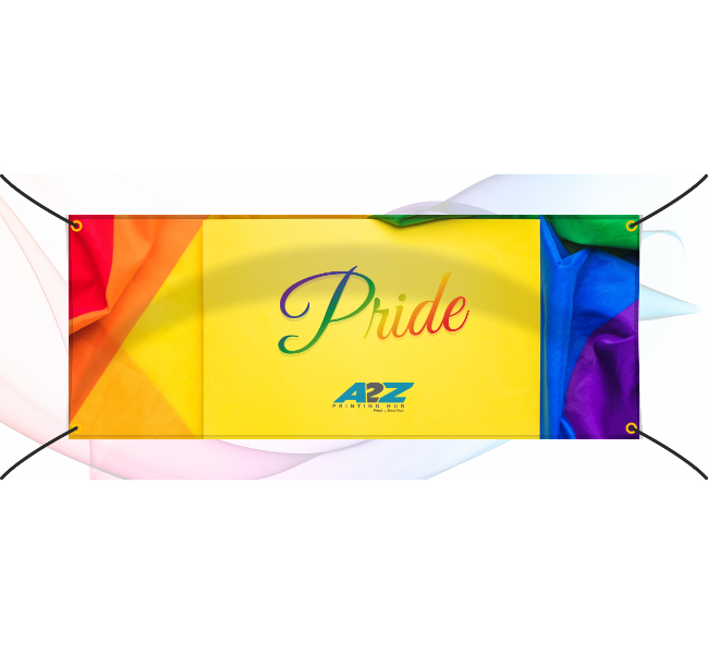 Rainbow pride banners - Premium printing and custom designs for businesses and events.