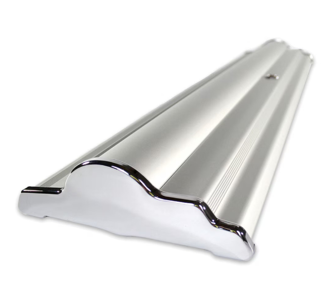 Silverstep tabletop retractable banner stand 24 - Premium printing and custom designs for businesses and events.