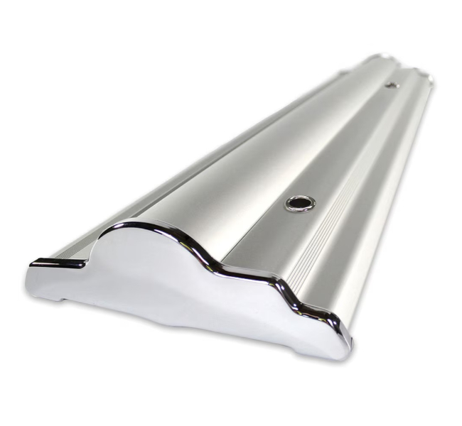 Silverstep tabletop retractable banner stand 48 - Premium printing and custom designs for businesses and events.