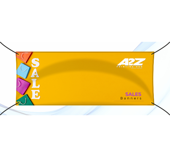 Sales banners - Premium printing and custom designs for businesses and events.