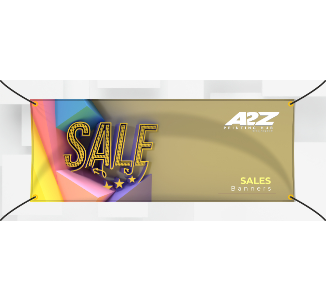 Sales banners - Premium printing and custom designs for businesses and events.