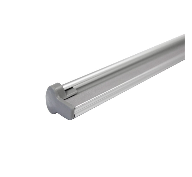 Portable Retractable Banner - Lightweight silver step stand