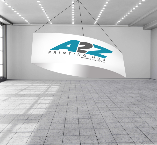 Skytube hanging banners football - Premium printing and custom designs for businesses and events.