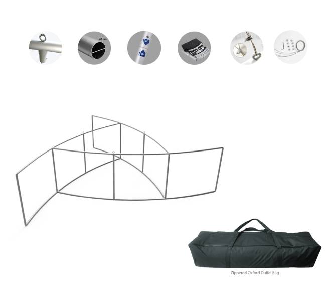 Skytube hanging banners pinwheel - Premium printing and custom designs for businesses and events.