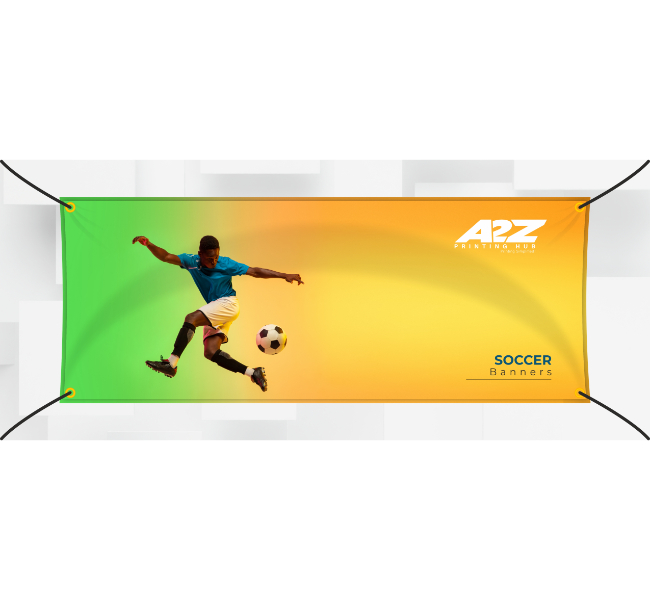 Soccer banners - Premium printing and custom designs for businesses and events.