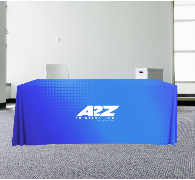 Standard table covers with zipper 4 sided - Premium printing and custom designs for businesses and events.