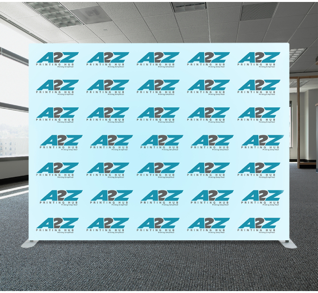 Step and Repeat EZ Tube Backdrop Straight Display Image 2