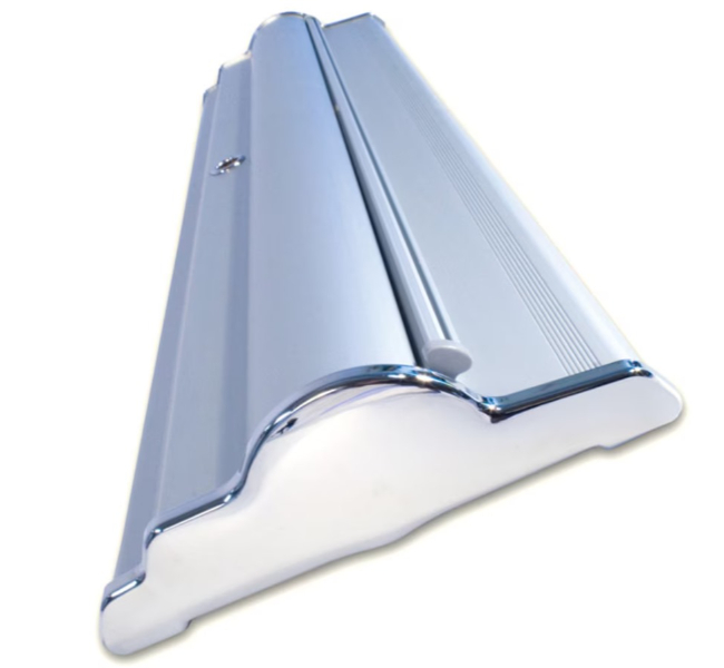 Steppy retractable banner stand - Premium printing and custom designs for businesses and events.