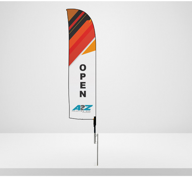 Swooper Flag 2 - High-Quality Display and Covers by A2Z Printing Hub