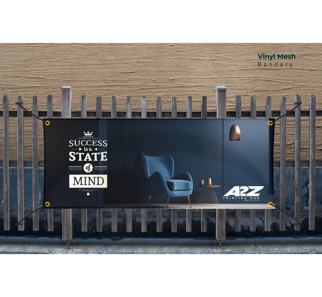 Vinyl mesh banners - Premium printing and custom designs for businesses and events.