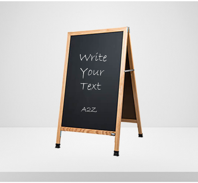 Wooden Chalkboard Frame - Ideal for cafes and restaurants