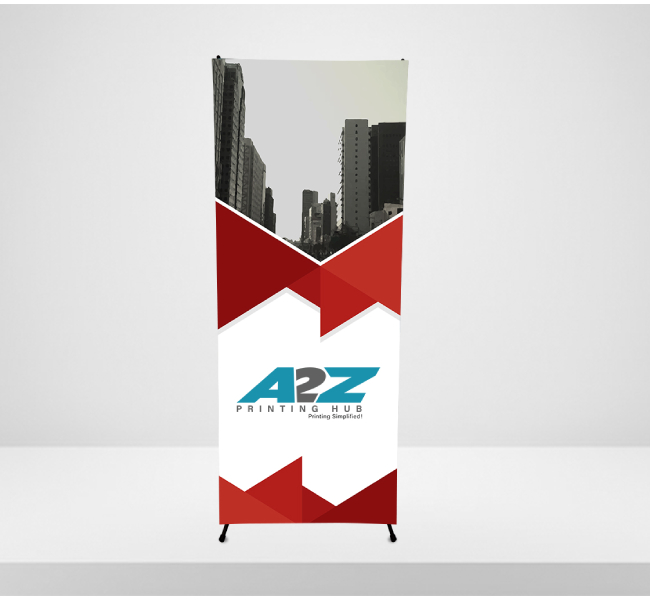 X banner stands - Premium printing and custom designs for businesses and events.
