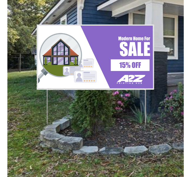 Yard signs - Premium printing and custom designs for businesses and events.