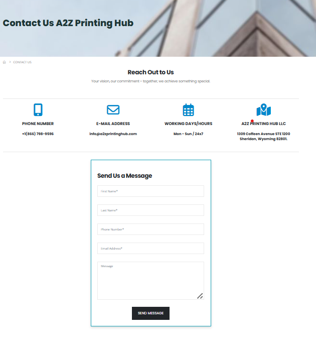 Contact A2Z Printing Hub for Step and Repeat Banner Quote